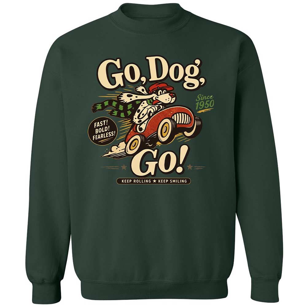 Classic Unisex Sweatshirt - RZAHV2TG - Forest Green - 17