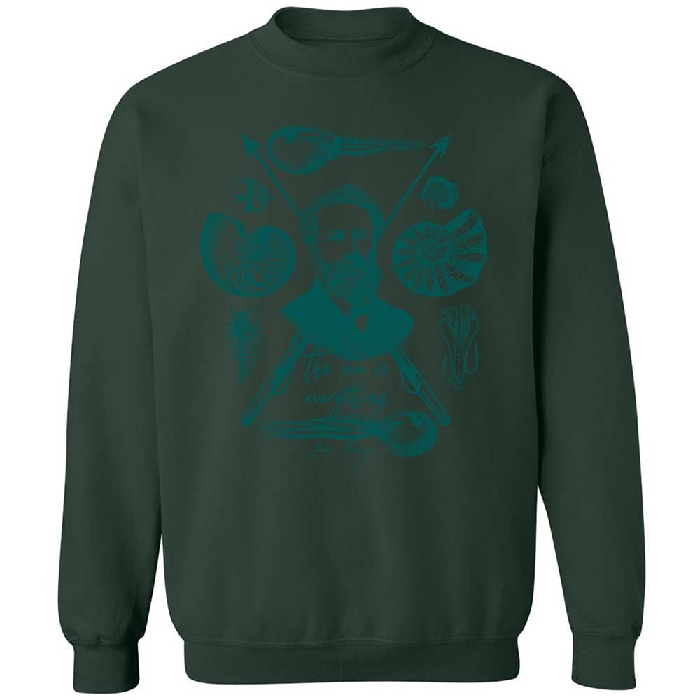 The sea is everything - Forest Green - 17