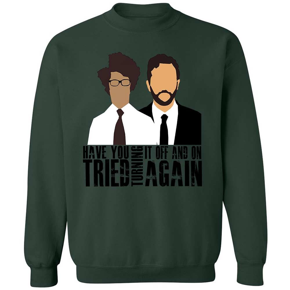 Classic Unisex Sweatshirt - HQSV3TAX - Forest Green - 17