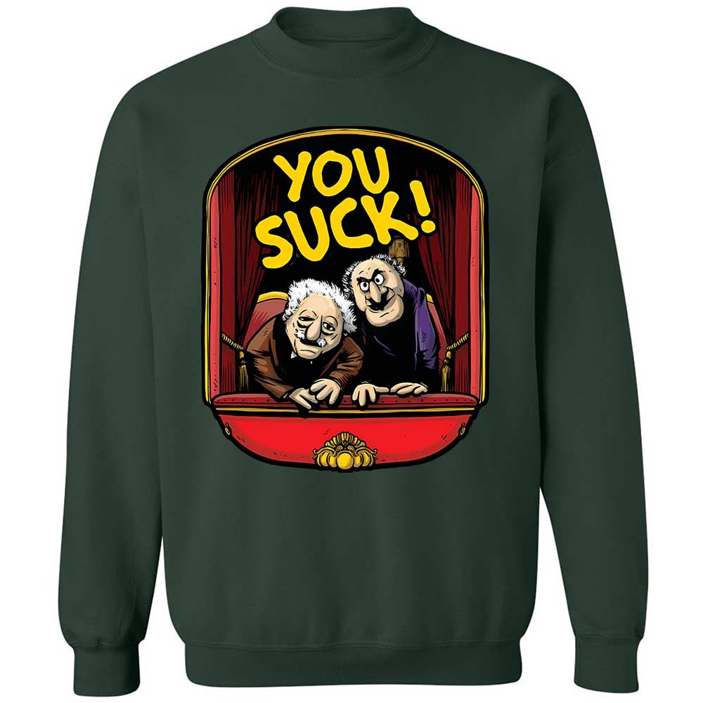 You Suck - Forest Green - 17