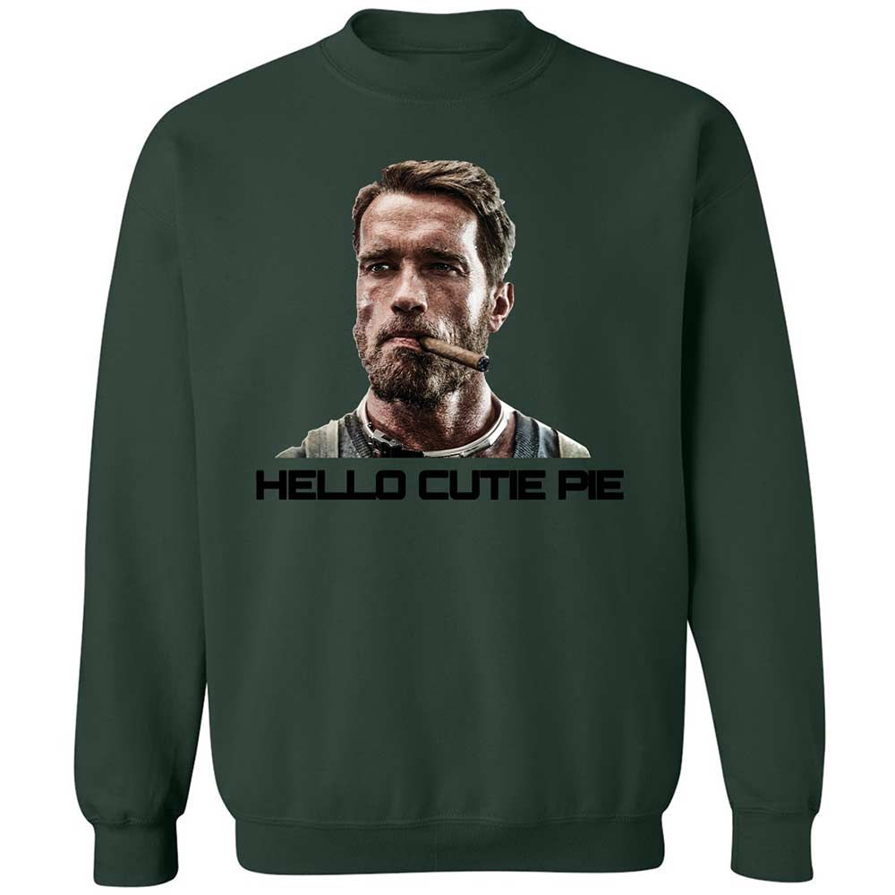 Hello Cutie Pie - Forest Green - 17
