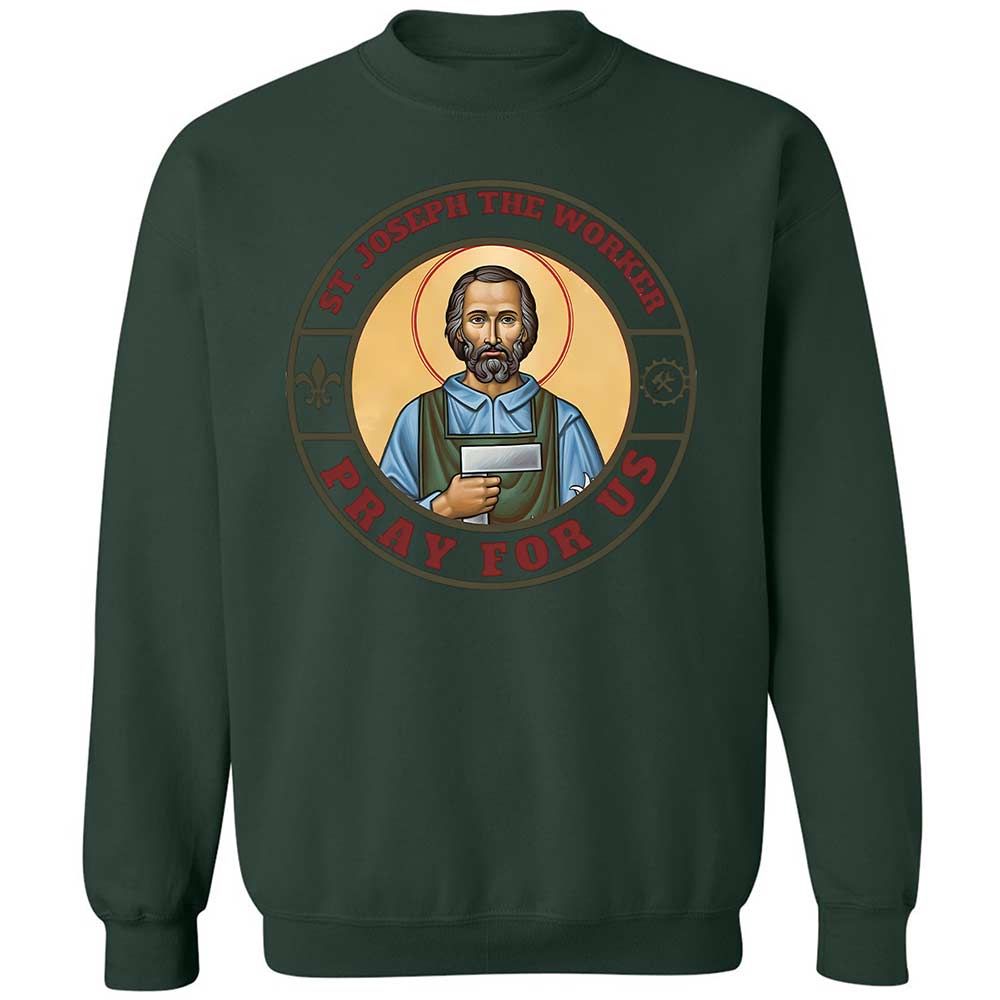 Pray for Us - Forest Green - 17