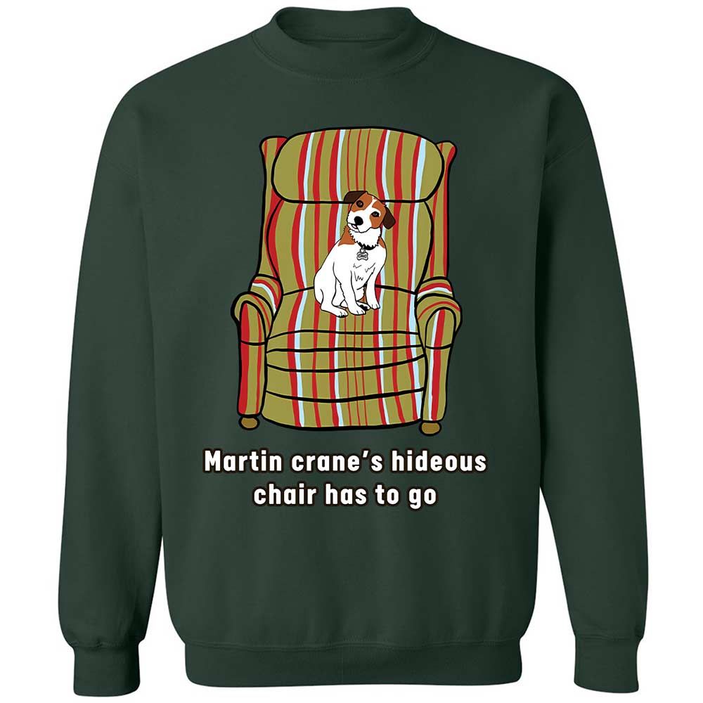 Martin crane hideous chair has to go - Forest Green - 17