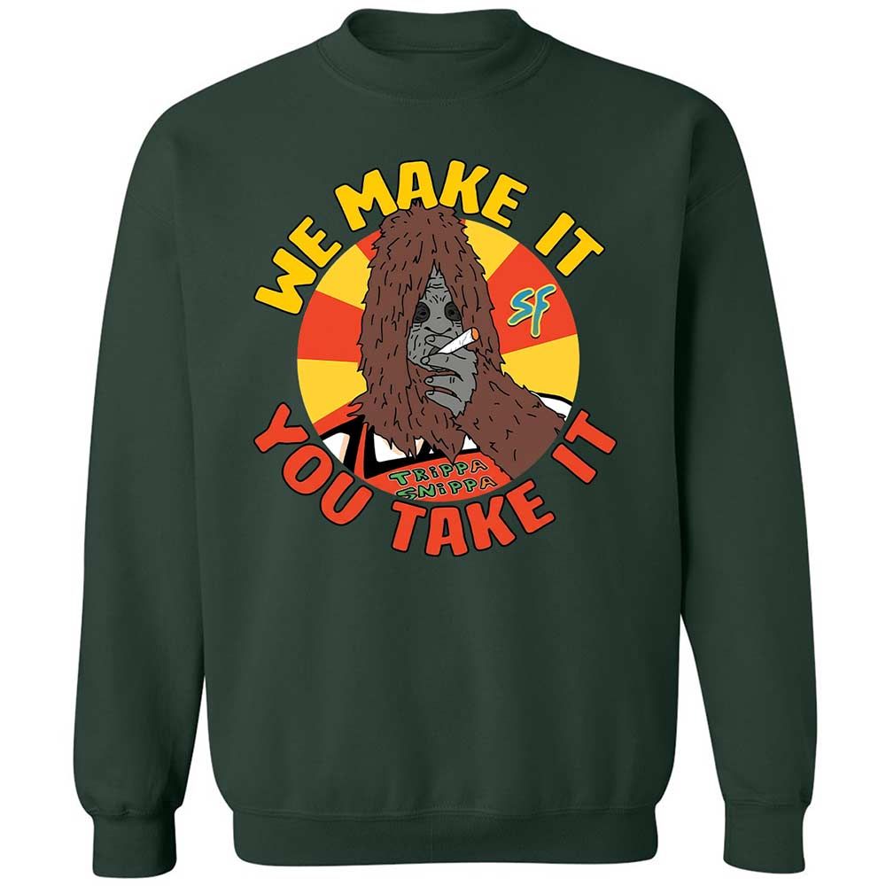Classic Unisex Sweatshirt - 6UZ5WZHA - Forest Green - 17