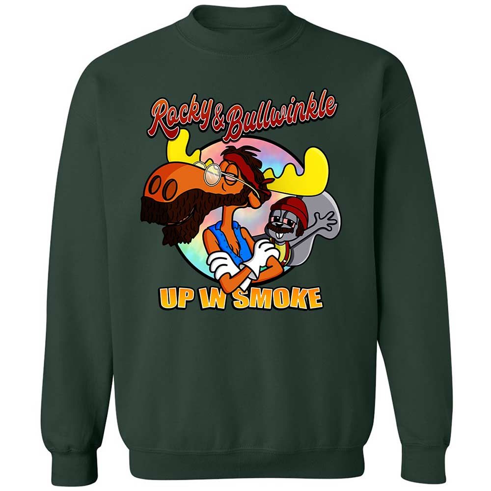 Funny Up In Smoke - Forest Green - 17