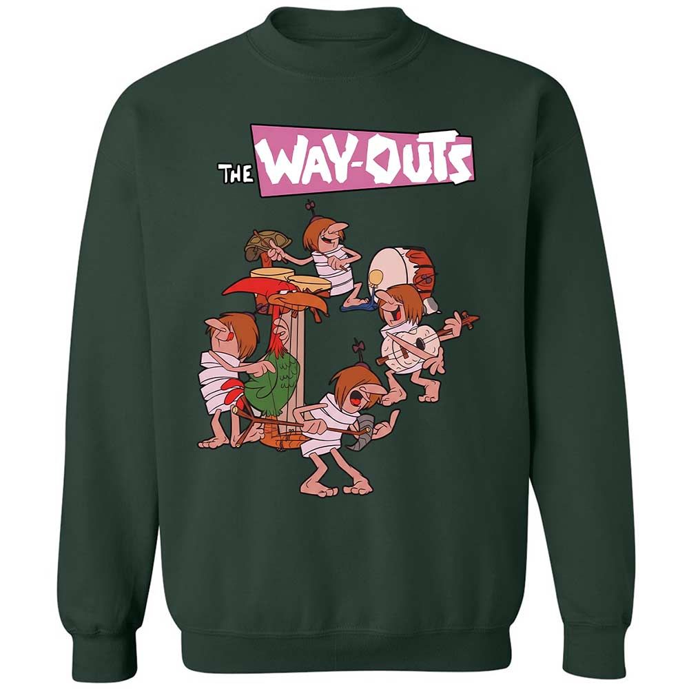 The Way-Outs Groovy 60's - Forest Green - 17
