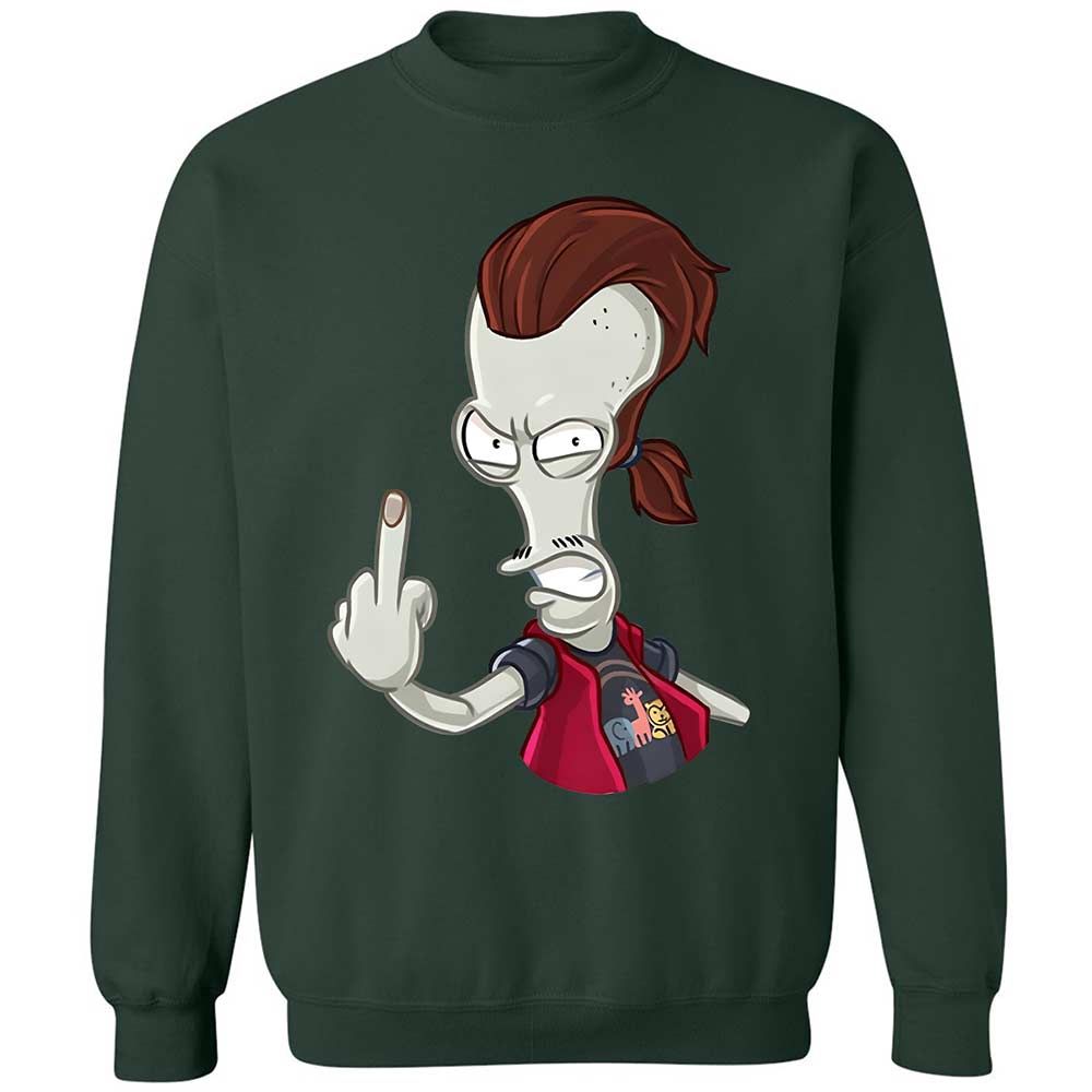 Classic Unisex Sweatshirt - CZN7LCDU - Forest Green - 17