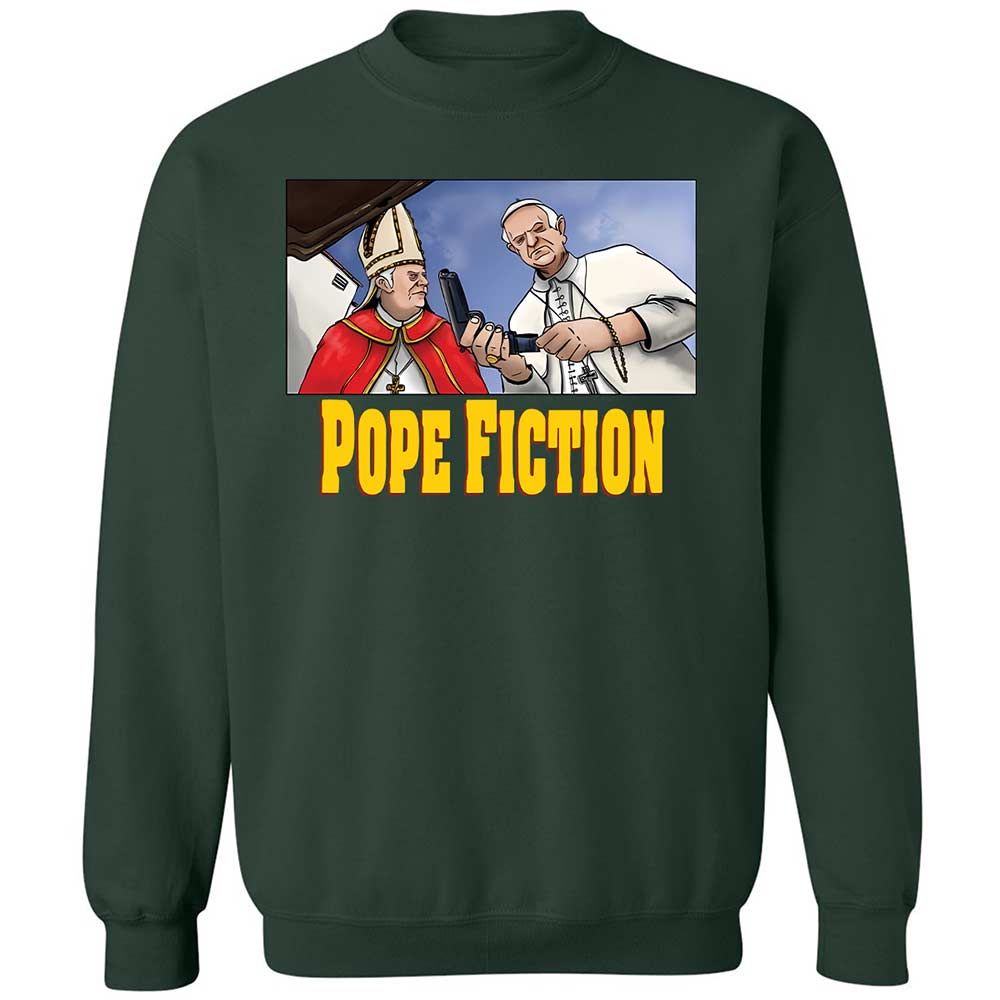 Pope Fiction - Forest Green - 17