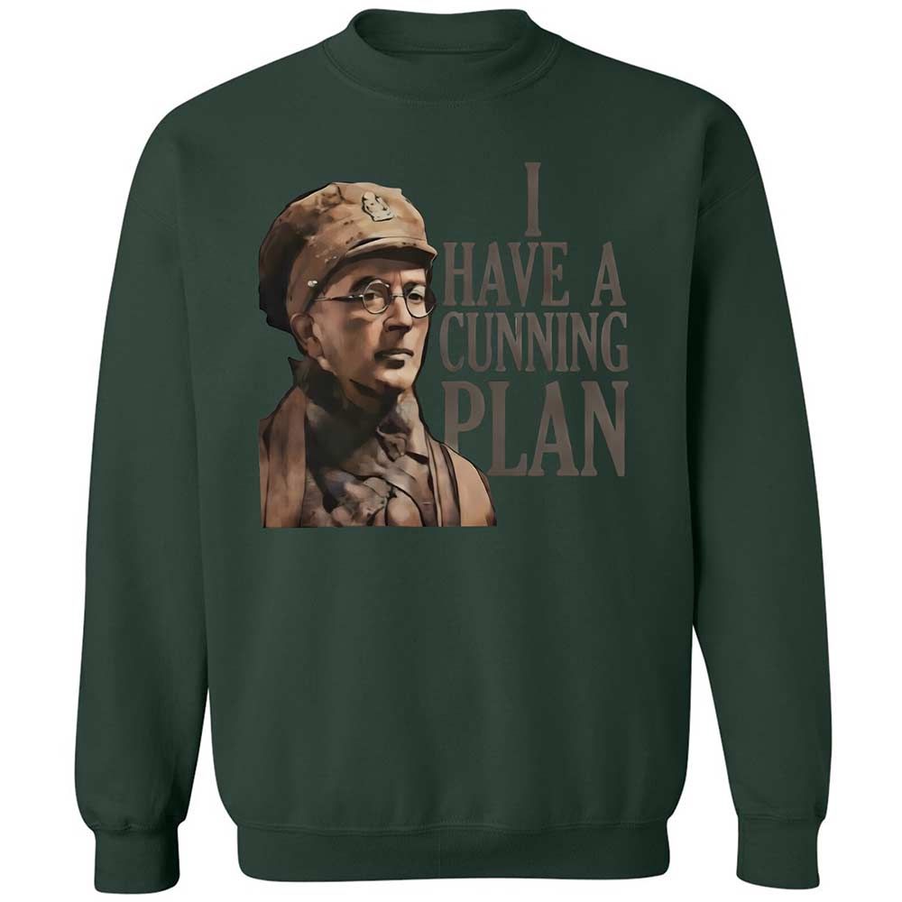 I Have A Cunning Plannn - Forest Green - 17