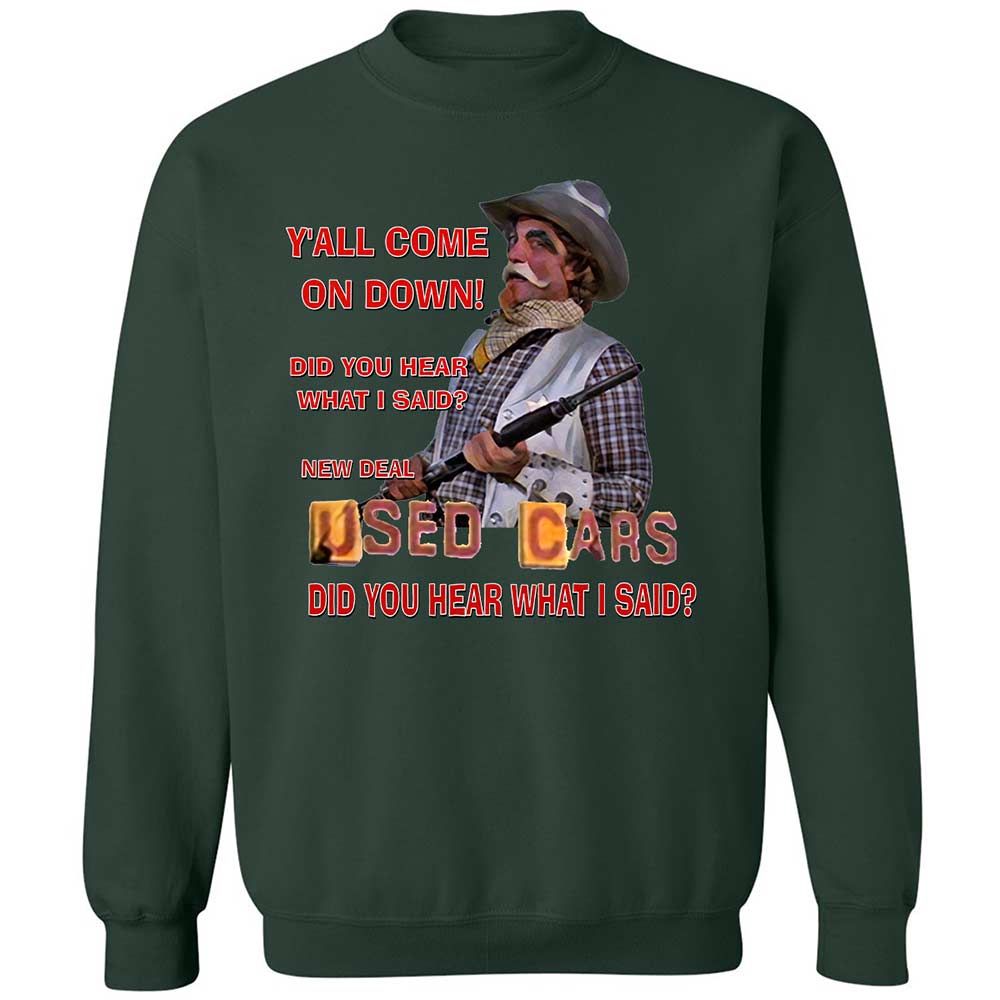 Classic Unisex Sweatshirt - Y1BUDNS9 - Forest Green - 17