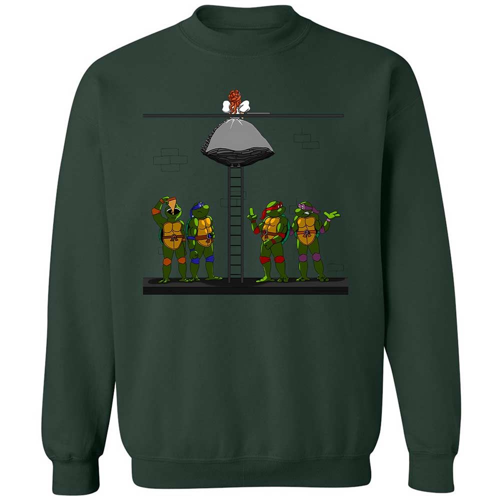 I've Been Dreaming of a Turtle's Kiss - Forest Green - 17