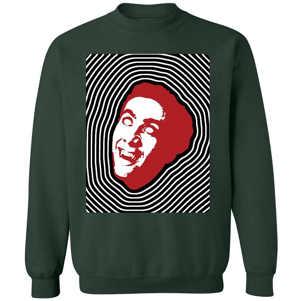 Psychedelic Nicolas Cage - Forest Green - 17