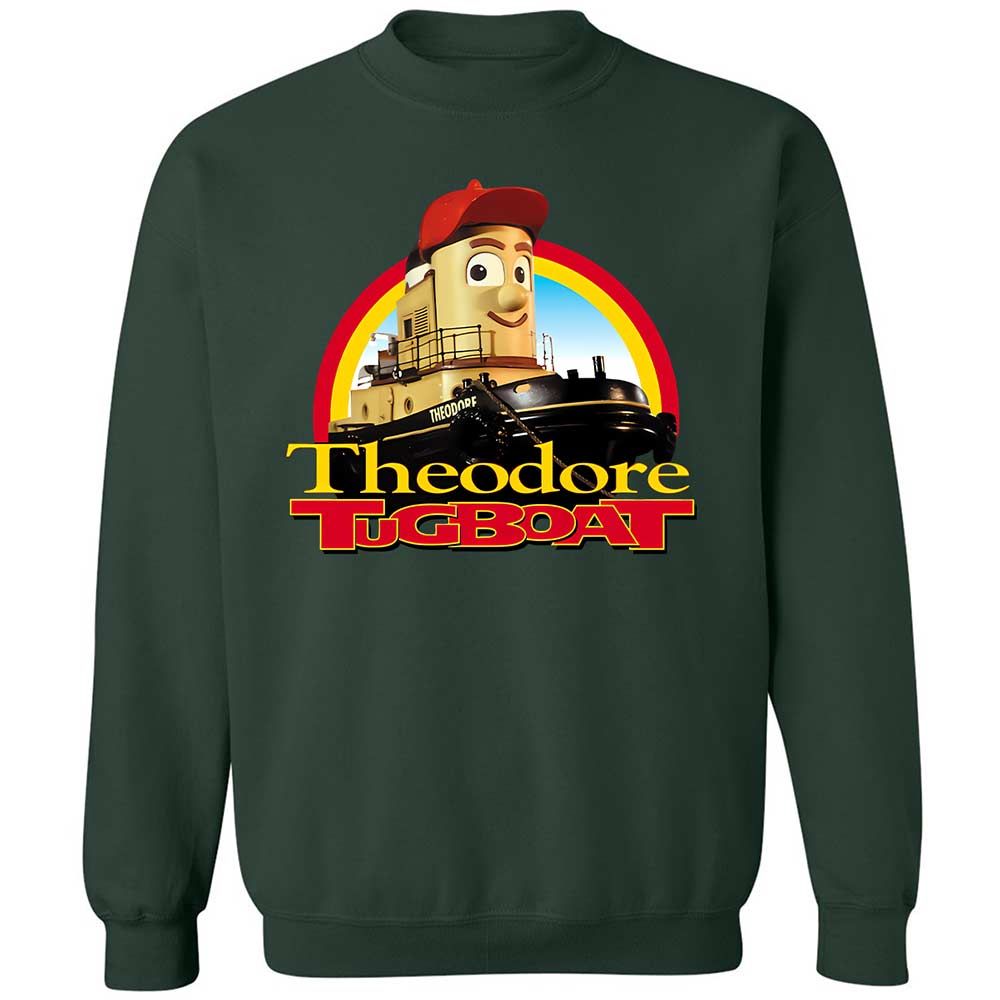 Theodore Tugboat - Forest Green - 17