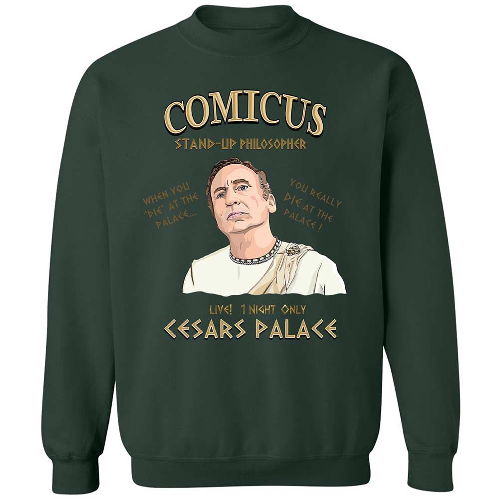 Comicus- Stand-up Philosopher - Forest Green - 17