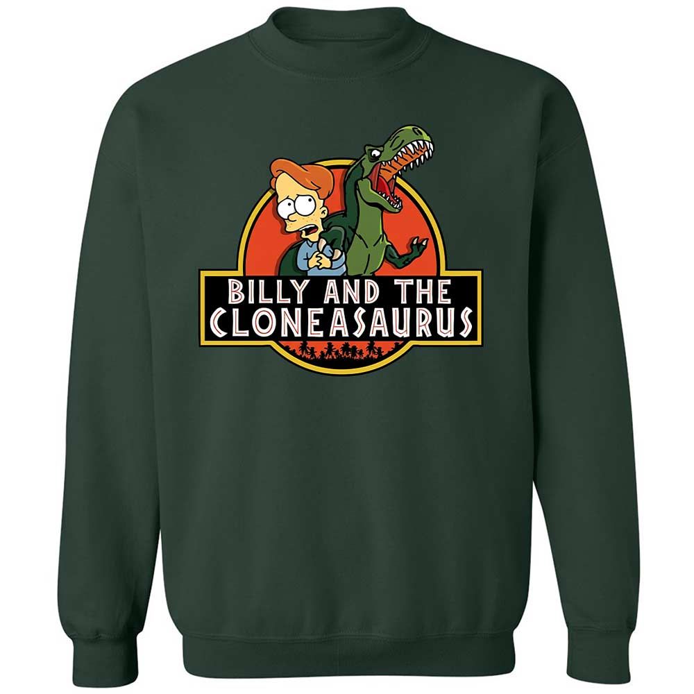 Billy And The Cloneasaurus - Forest Green - 17