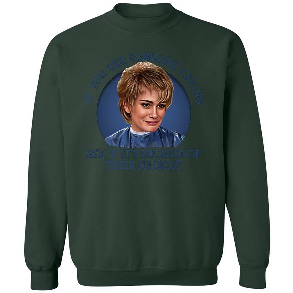 Classic Unisex Sweatshirt - 8HGZCJZN - Forest Green - 17