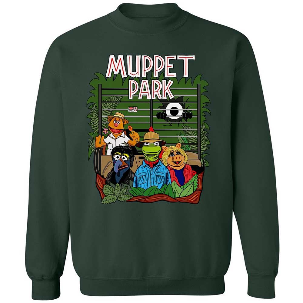 Muppet Park - Forest Green - 17