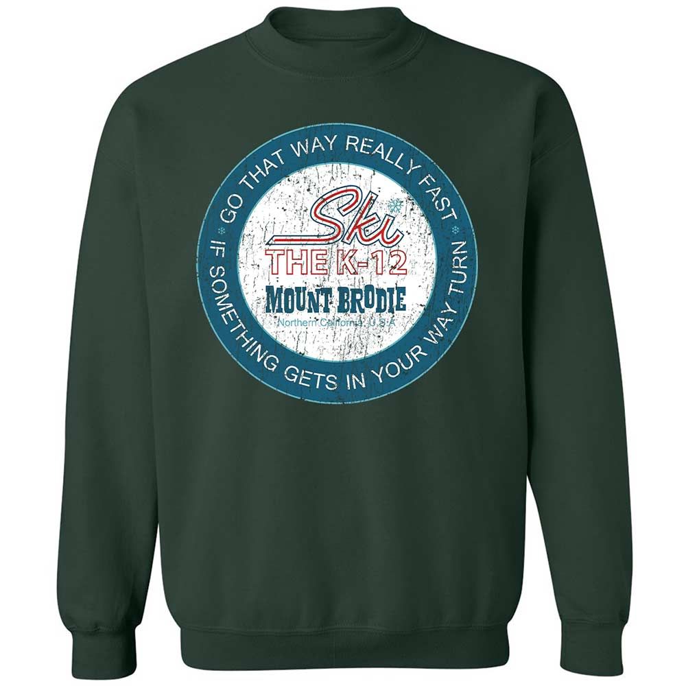 Classic Unisex Sweatshirt - S4T76ZDS - Forest Green - 17