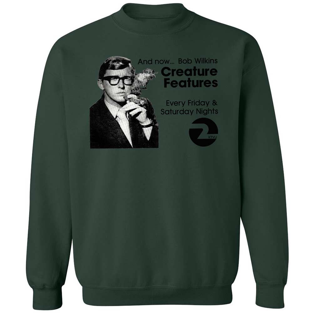 Bob Wilkins Creature Features - Forest Green - 17