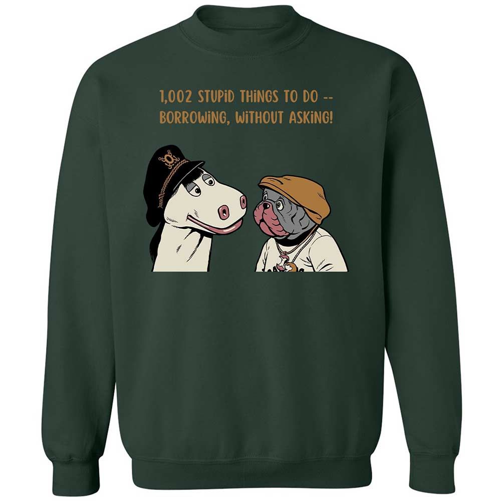 Classic Unisex Sweatshirt - 5D7UQFTZ - Forest Green - 17