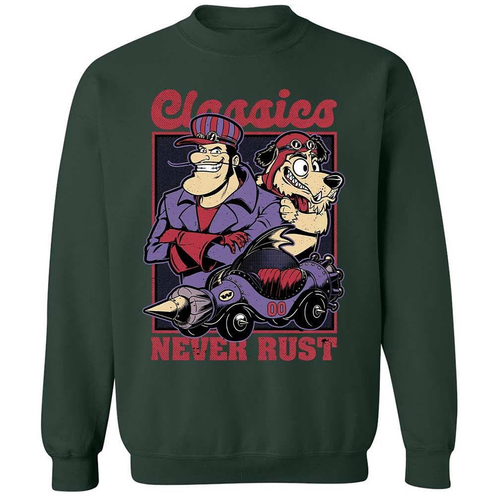 Classic Unisex Sweatshirt - VPYYU5WV - Forest Green - 17