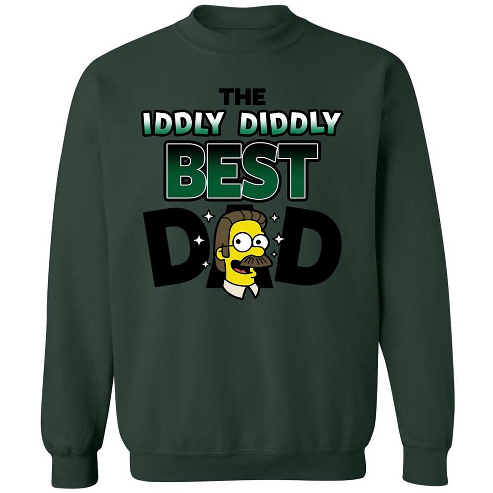 The Iddly diddly best dad - Forest Green - 17