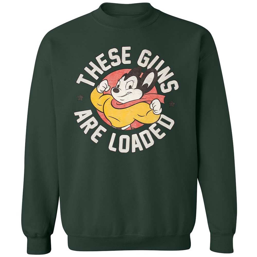 Classic Unisex Sweatshirt - CLAU6BUJ - Forest Green - 17