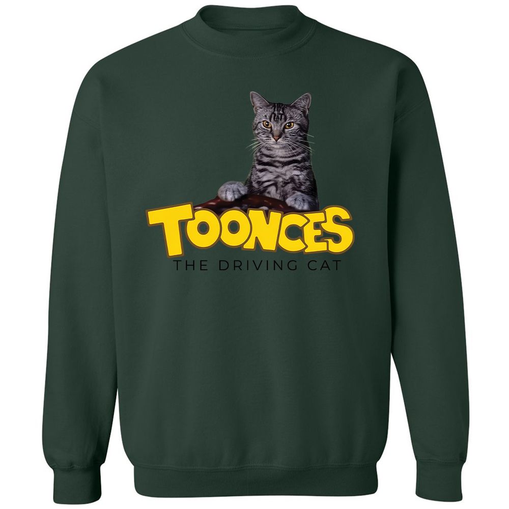 Toonces The Driving Cat - Forest Green - 17