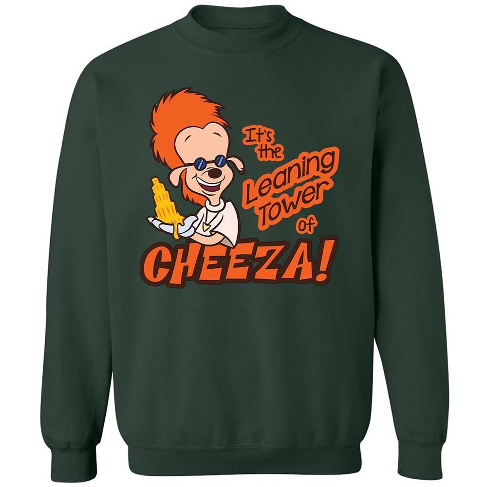 Leaning Tower of Cheeza - Forest Green - 17