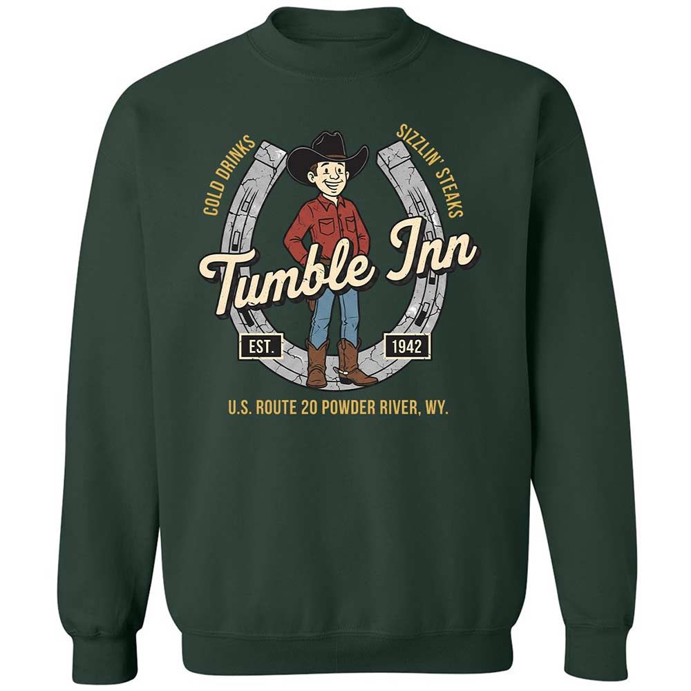 Classic Unisex Sweatshirt - QWSDA9ZM - Forest Green - 17