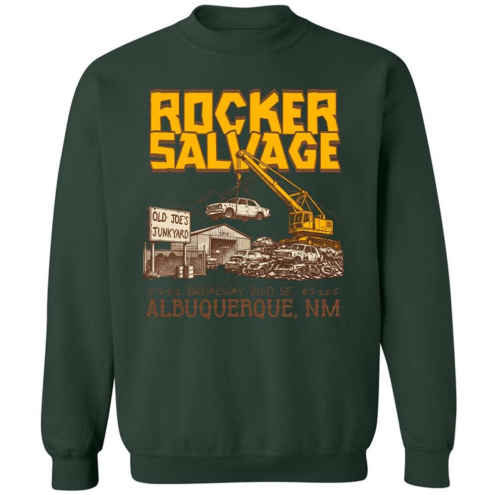 Classic Unisex Sweatshirt - 9A4XVVQA - Forest Green - 17
