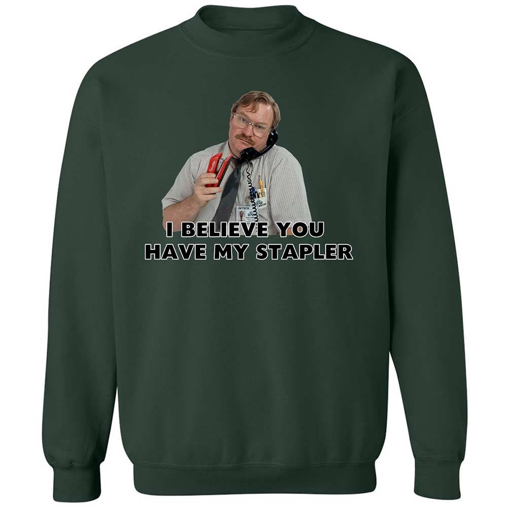 I believe you have my Stapler - Forest Green - 17