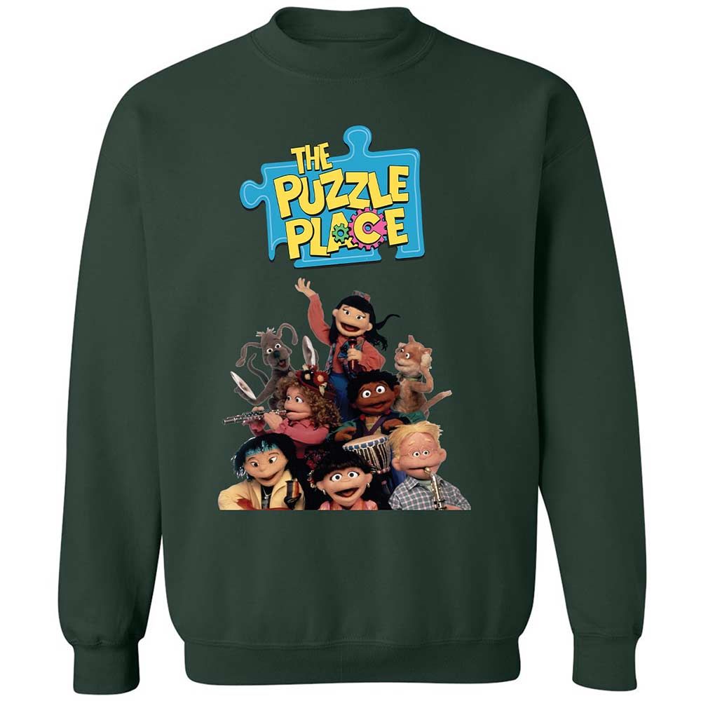 The Puzzle Place - Forest Green - 17