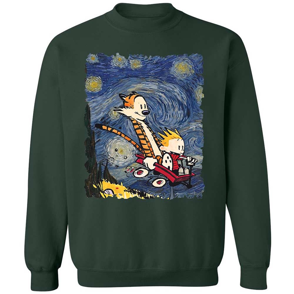 Classic Unisex Sweatshirt - Y93X5CBR - Forest Green - 17