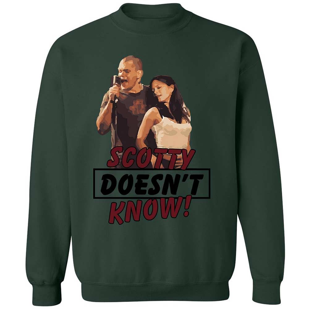He Doesn't Know - Forest Green - 17