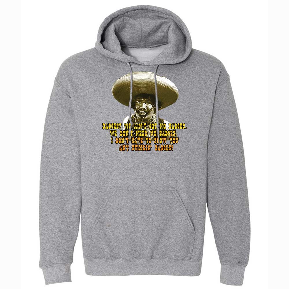 Ain't Got No Stinking Badges - Graphite Heather - 17