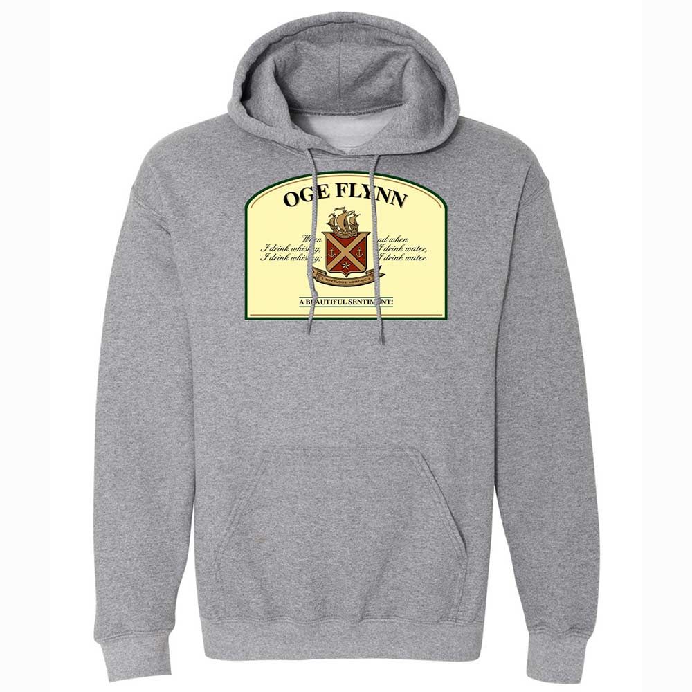 When I drink whiskey, when I drink water - Graphite Heather - 17