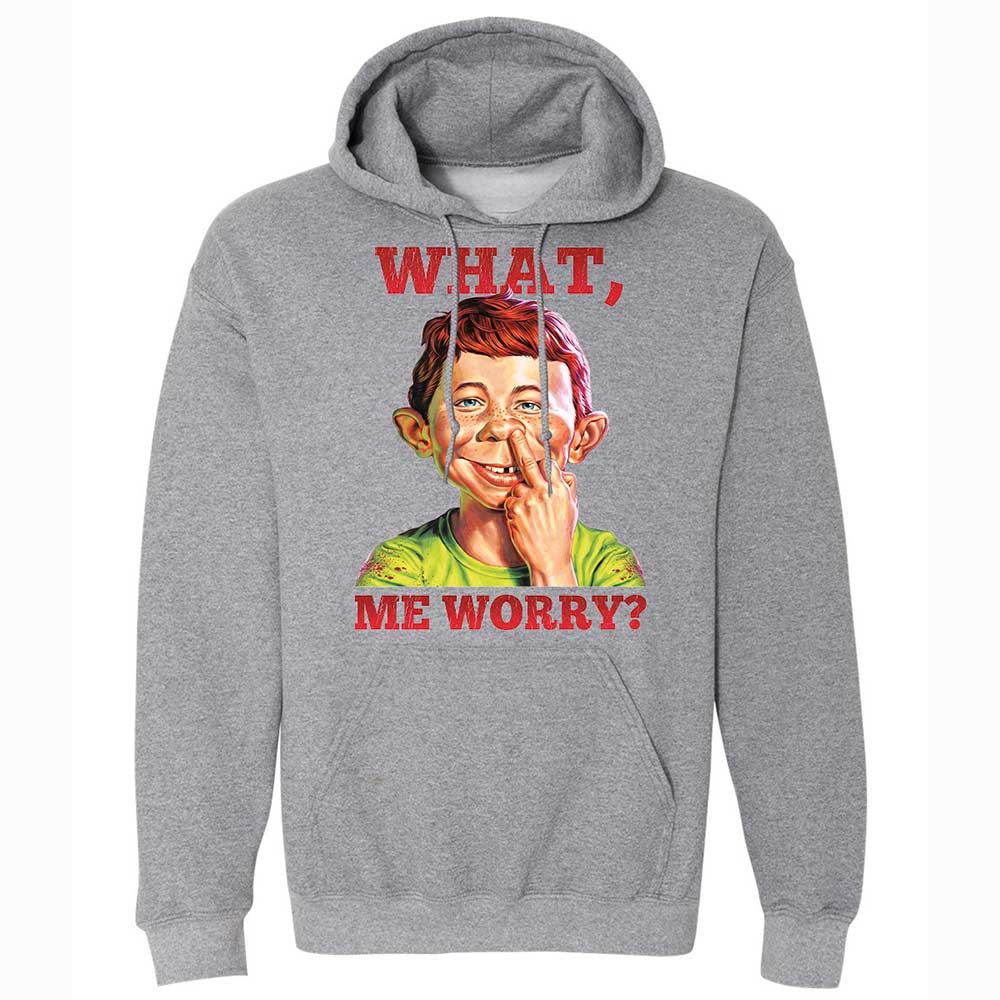 What, me worry - Graphite Heather - 17