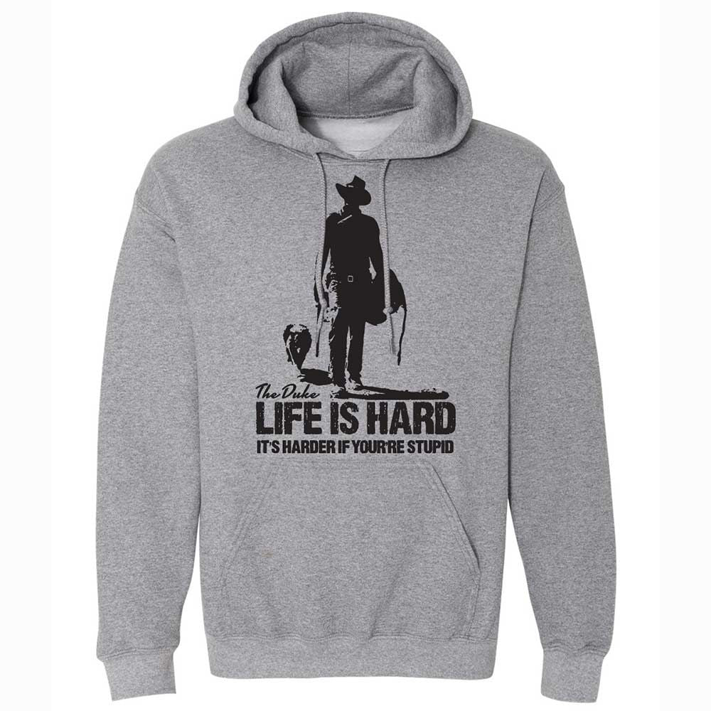 Life is hard - Graphite Heather - 17