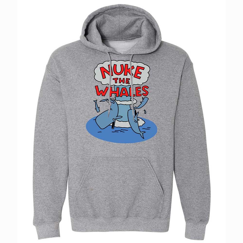 Nuke the Whales - Graphite Heather - 17