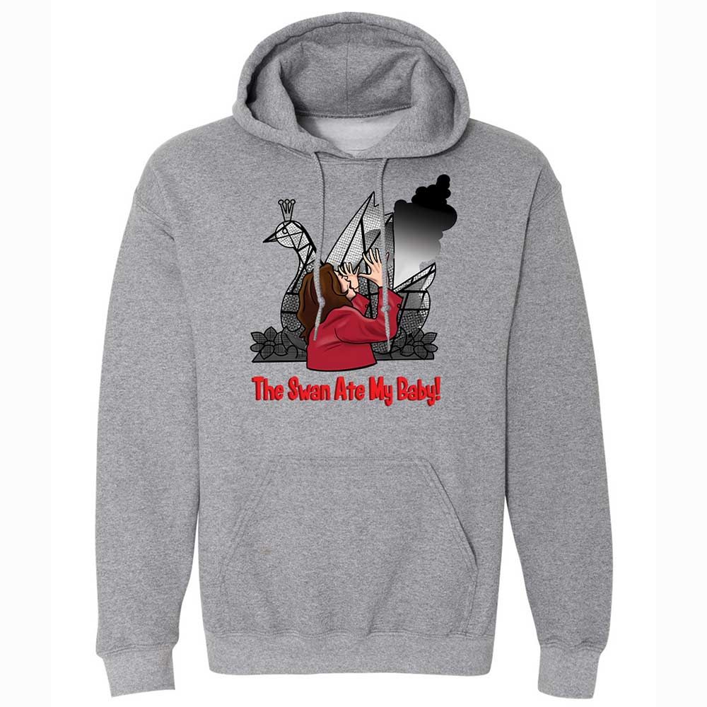 The Swan Ate My Baby - Graphite Heather - 17