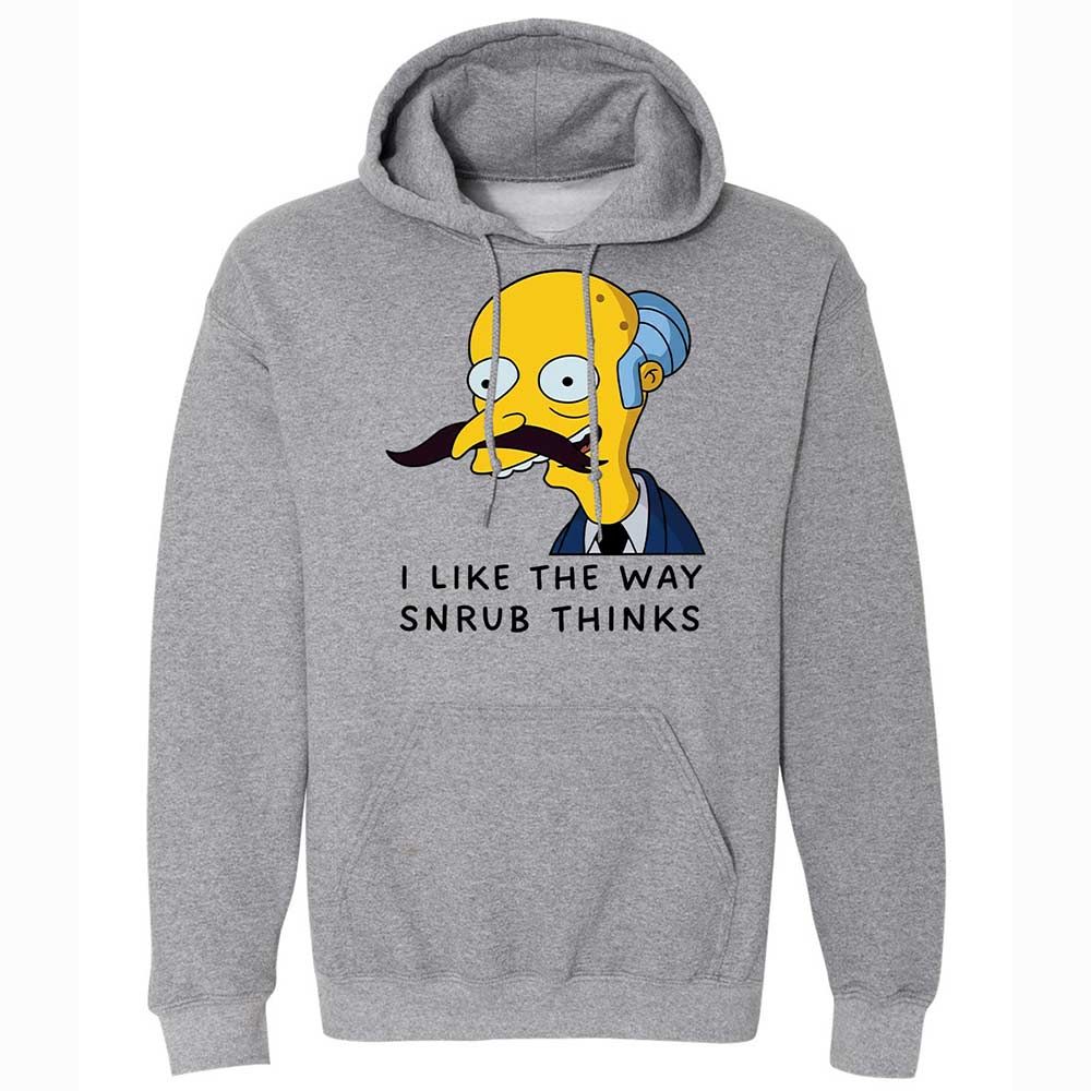 I Like the Way Snrub Thinks - Graphite Heather - 17