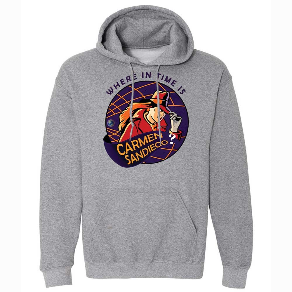 Where in Time Is Carmen Sandiego - Graphite Heather - 17