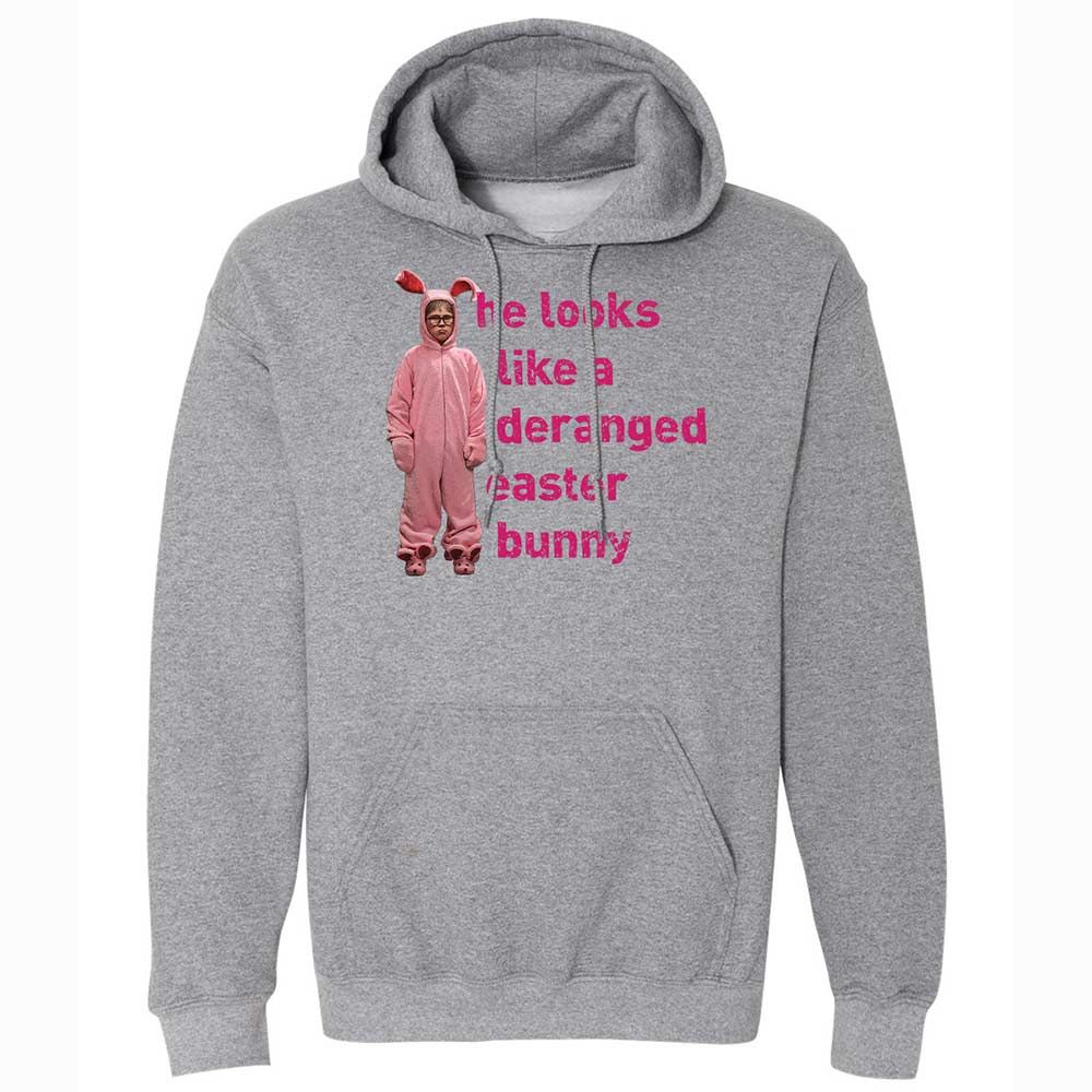 He Looks Like a Deranged Easter Bunny - Graphite Heather - 17