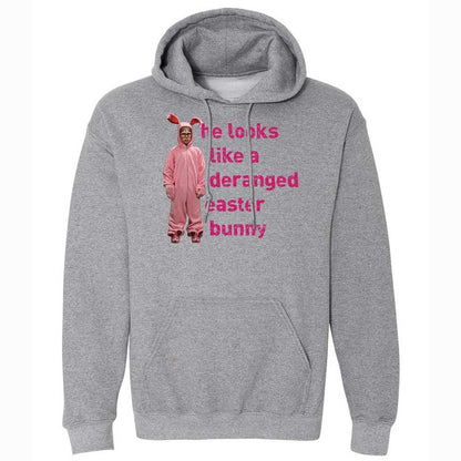 He Looks Like a Deranged Easter Bunny - Graphite Heather - 17