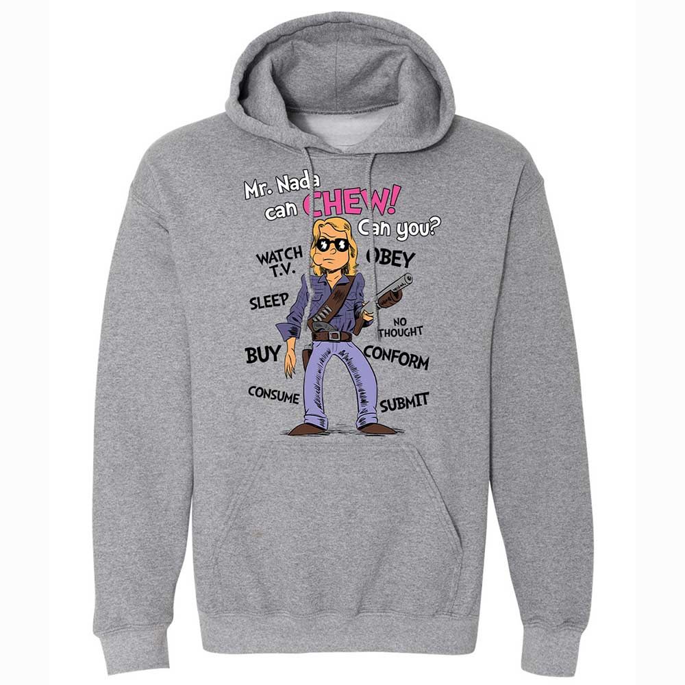 I have come here to chew bubblegum and kick ass - Graphite Heather - 17