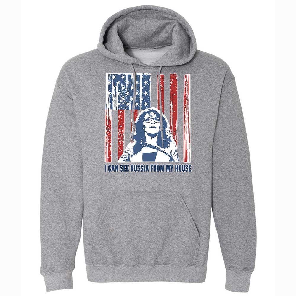 I can see Russia from my house - Graphite Heather - 17