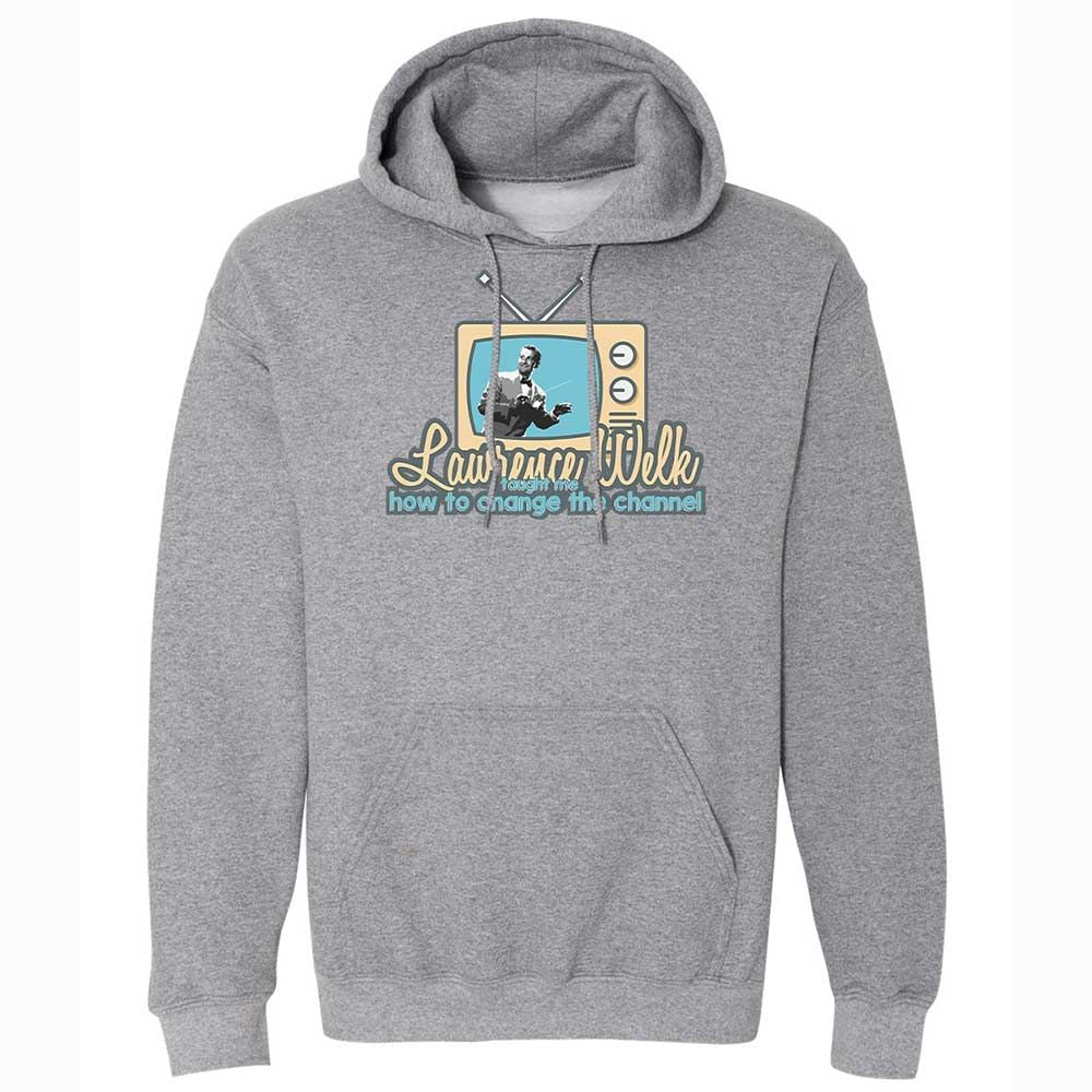 Lawrence Welk Taught Me How to Change the Channel - Graphite Heather - 17