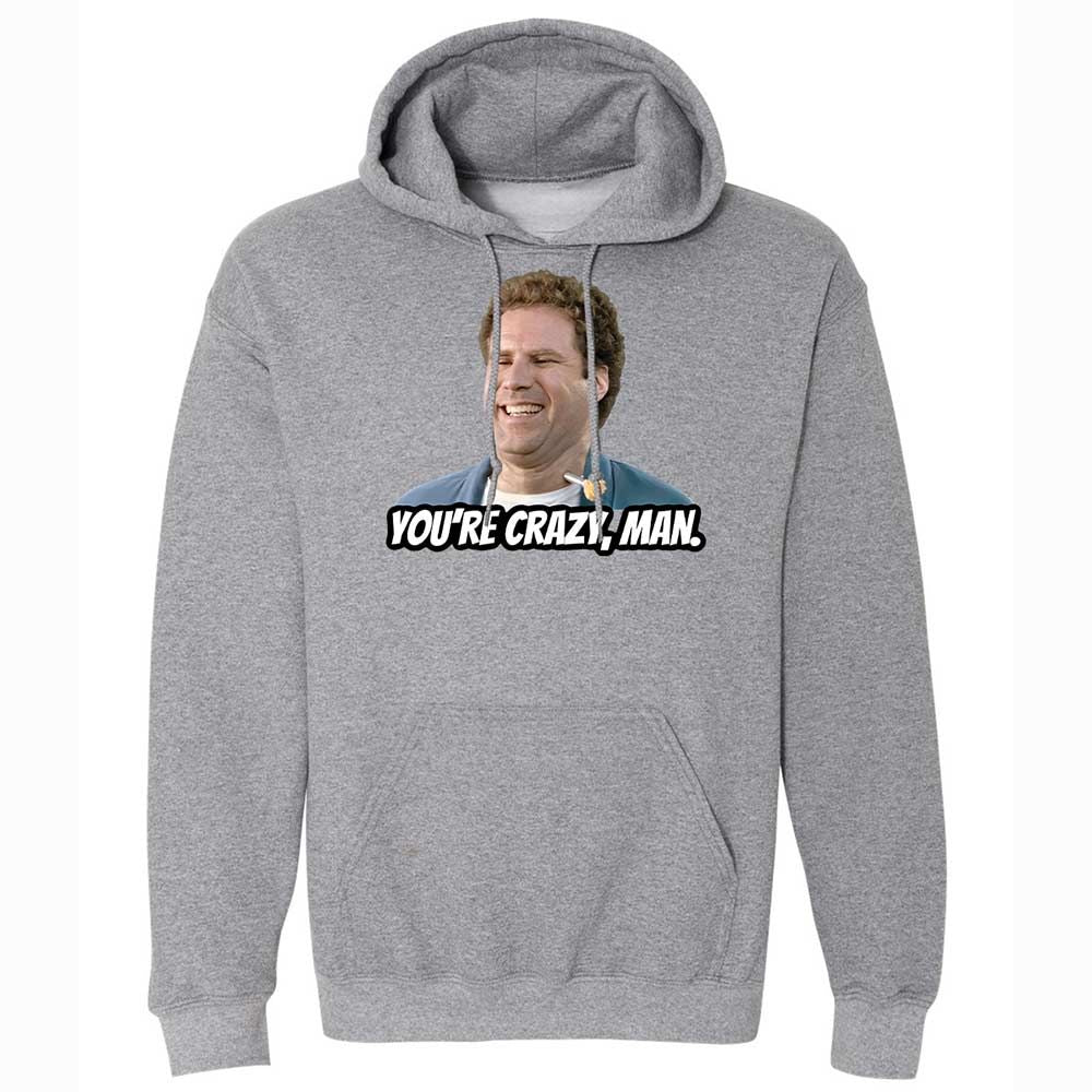 You're crazy, man - Graphite Heather - 17