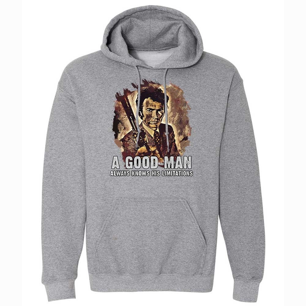 A good man always knows his limitations - Graphite Heather - 17